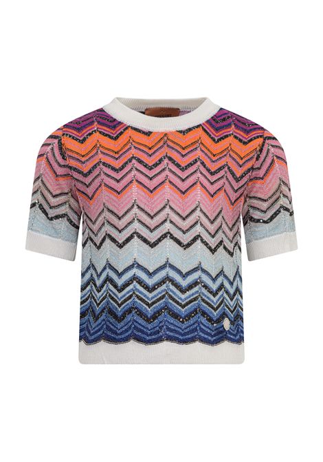 Pull con stampa MISSONI KIDS | MZ9A71 X0161999